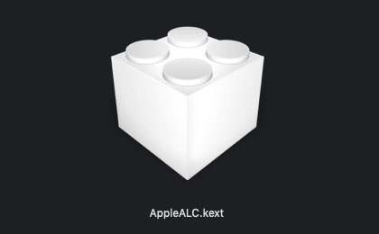 AppleALC.kext v1.8.9黑苹果仿冒声卡驱动