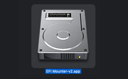 EFI-Mounter V2黑苹果下查看EFI分区文件工具