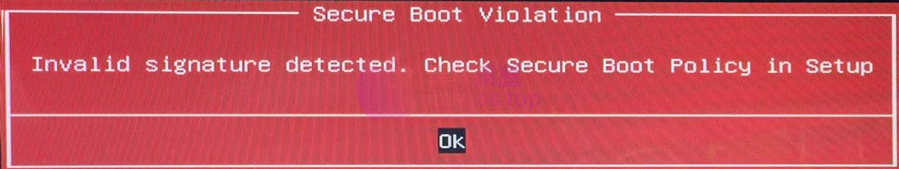 黑苹果安装提示Secure Boot Violation 错误的解决方法