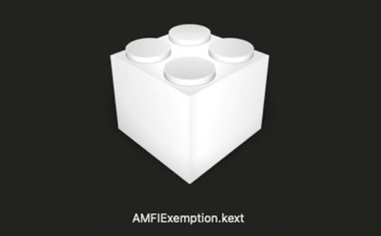 AMFIExemption.kext v1.1.0 自定义的驱动或补丁绕过Apple的固件安全机制