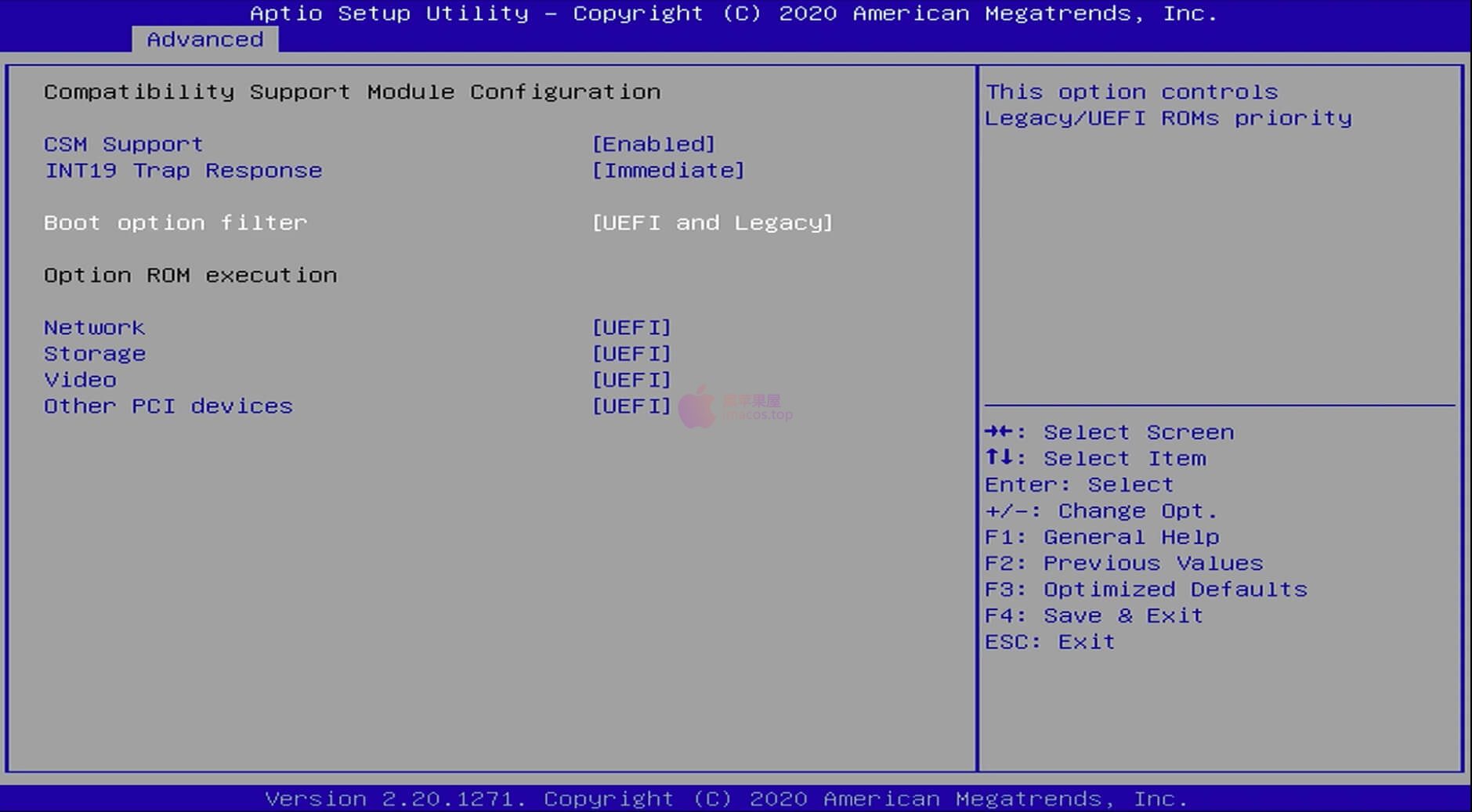 PVE环境Mac系统UEFI模式直通核显并显示BIOS画面可以外接显示器输出画面(i44fx机型) - 黑苹果屋