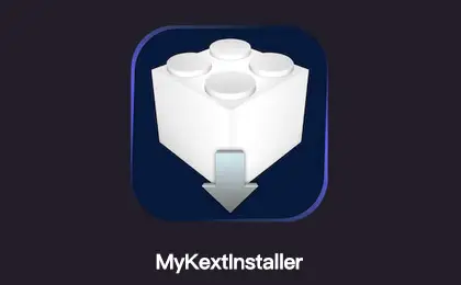 MyKextInstaller v1.6 一款轻量级的 macOS 实用程序，简化内核扩展 (kext) 的安装。
