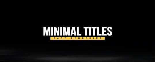 Minimal Titles Pack for Mac vnan 极简标题包