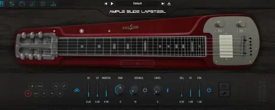 Ample Sound Ample Slide Lapsteel for Mac v4.0.0 饱满的声音，充足的滑音，膝上钢吉他