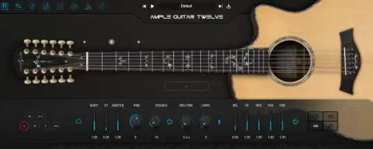 Ample Sound Ample Guitar Twelve for Mac v4.0.1 饱满的声音 饱满的吉他 十二