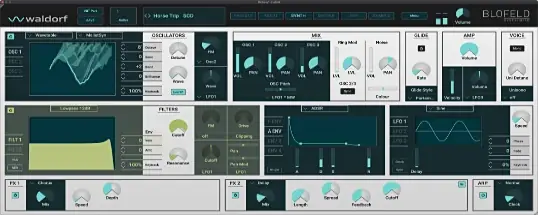 Waldorf Blofeld Plugin for Mac v1.2.0 沃尔道夫·布洛费尔德插件