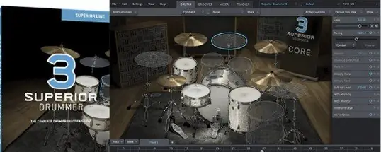 Toontrack Superior Drummer for Mac v3.4.3 高级鼓手