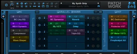 Blue Cat Audio Blue Cats PatchWork for Mac v2.7.5 蓝猫音频 蓝猫拼布