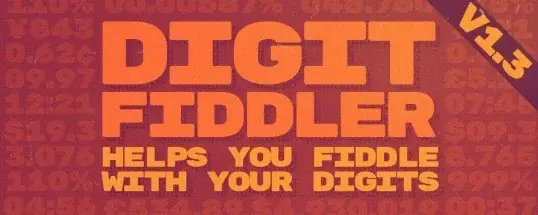 Digit Fiddler for Mac v1.4.0 数字小提琴手