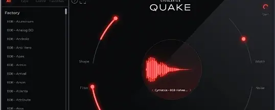 Cymatics QUAKE Bass Engine for Mac v1.0.0 低音引擎