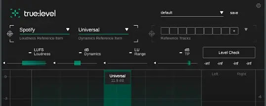 Sonible true:level for Mac v1.0.4