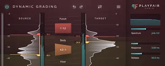 Playfair Audio Dynamic Grading 2 for Mac v2.0.3 动态分级