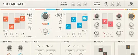 Plugin Alliance Native Instruments Super 8 R2 for Mac v2.1.0 插件联盟