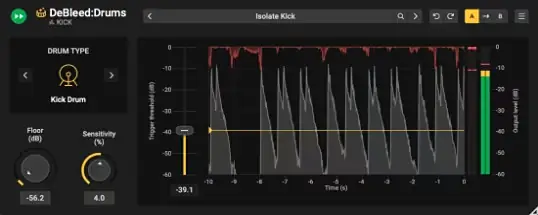 Acon Digital DeBleed Drums for Mac v1.0.1 数字式鼓组消音