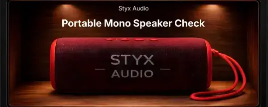Styx Audio Portable Mono Speaker Check for Mac v1.1.4 便携式单声道扬声器测试
