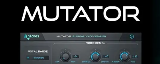 Antares AVOX Mutator for Mac v4.4.0 变异器