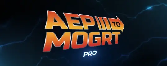 Aep to Mogrt Pro for Mac v2.0