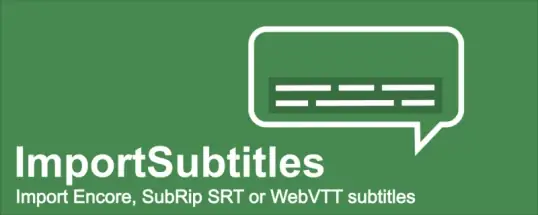 pt_ImportSubtitles for Mac v1.71
