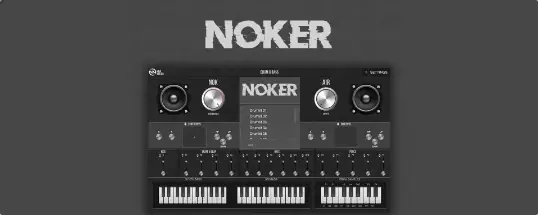 New Nation Noker Drum & Bass for Mac v1.1.1 新国度鼓打贝斯