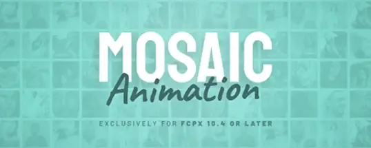 Mosaic Animation for Mac  马赛克动画