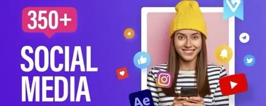 Videohive - Social Media Pack for Mac  社交媒体包