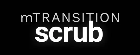 motionVFX mTransition Scrub for Mac  动态视觉特效