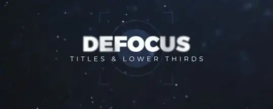LenoFX Defocus Titles & Lower Thirds for Mac  散焦标题和字幕条