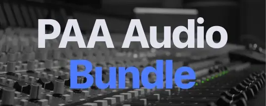 PAA Audio Bundle for Mac v2026.07 提供英式调音台通道条磁带饱和器和经典压缩器等模拟效果