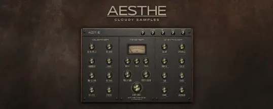 Cloudy Samples Aesthe for Mac v1.0.0 智能音频增强插件，提供从清理到润色的一站式解决方案