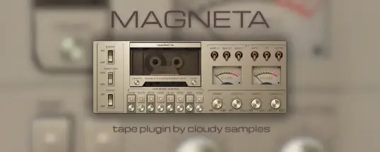 Cloudy Samples Magneta for Mac v1.0.0 模拟磁带效果，让声音更具温暖与复古感
