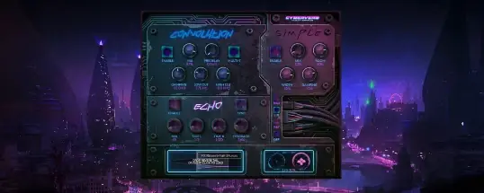 Cloudy Samples Cyberverb for Mac v1.0.0 塑造未来音景的高级卷积混响工作站