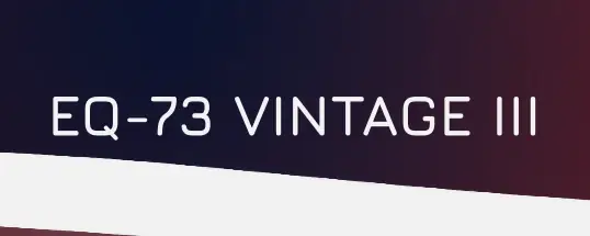 Final Mix Software EQ-73 VINTAGE III for Mac v3.0.0 提供经典外观与绝佳音质的三频段均衡器