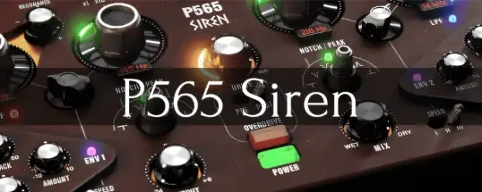 Pulsar Modular P565 Siren for Mac v3.0.0 提供多种经典滤波器，方便声音设计与动态调制