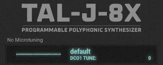 Togu Audio Line TAL-J8X for Mac v1.1.0 提供复古与现代音色结合的虚拟合成器