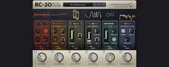 XLN Audio RC-20 Retro Color for Mac v1.5.1 为录音添加复古质感和现代灵活性的创意效果插件