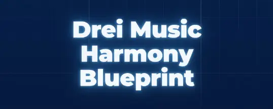 Drei Music Harmony Blueprint for Mac v1.0.0 自动调整音符以匹配和弦变化，简化旋律创作过程